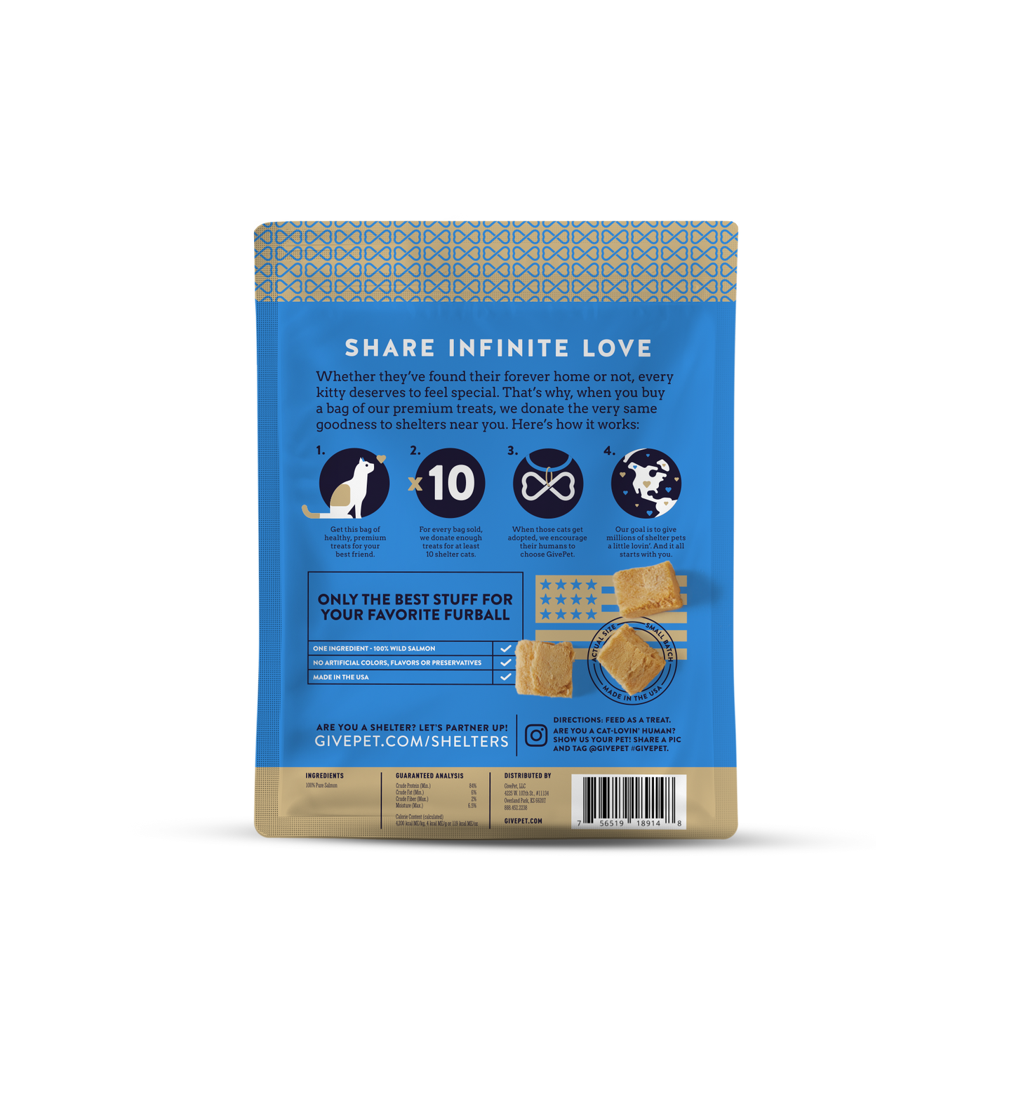 GivePet: Purrfect Cast Freeze Dried Cat Treats
