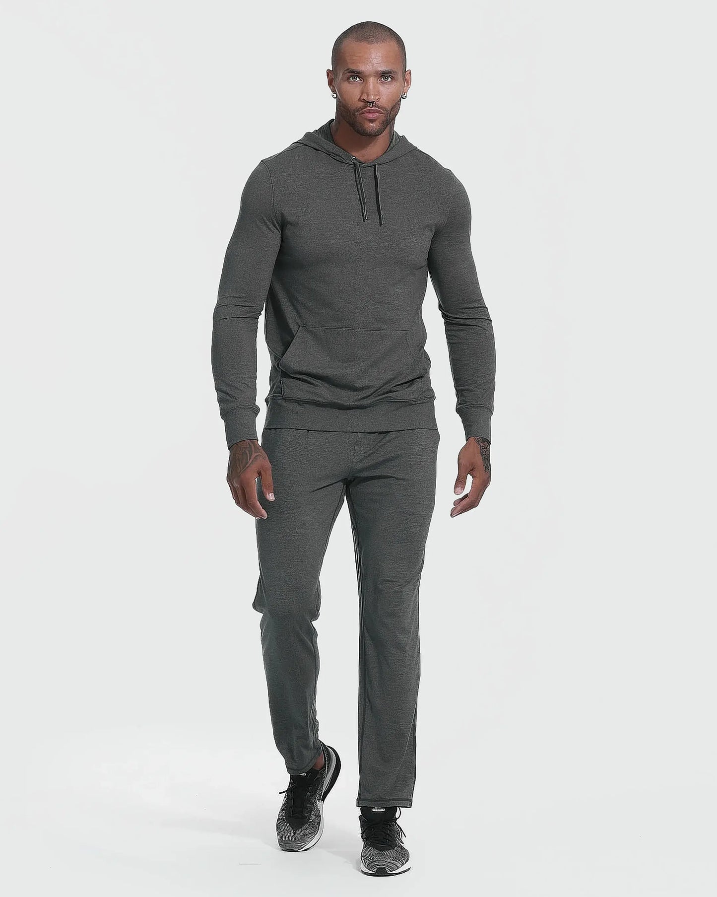 True Classic: Pullover Hoodie | Active Comfort | Charcoal Heather