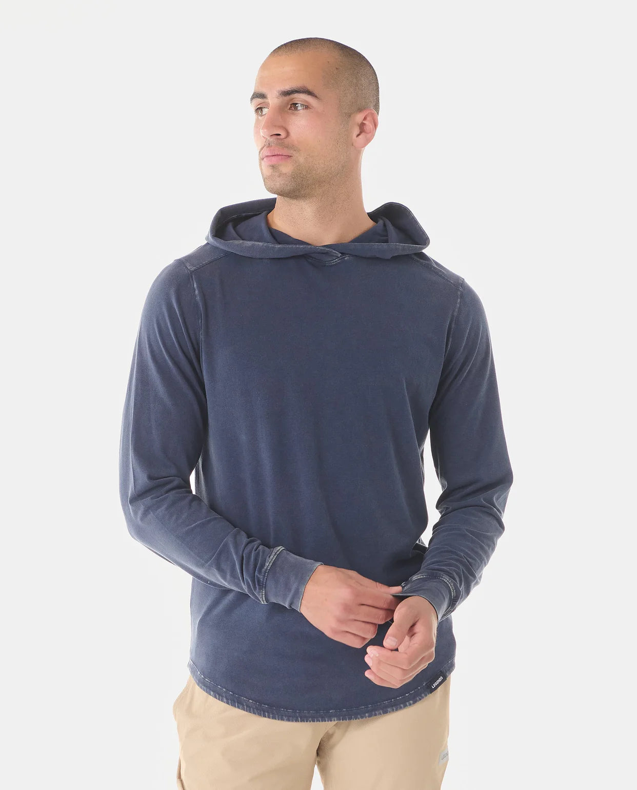 LEGENDS: Men's Aviation Hooded LS Tee