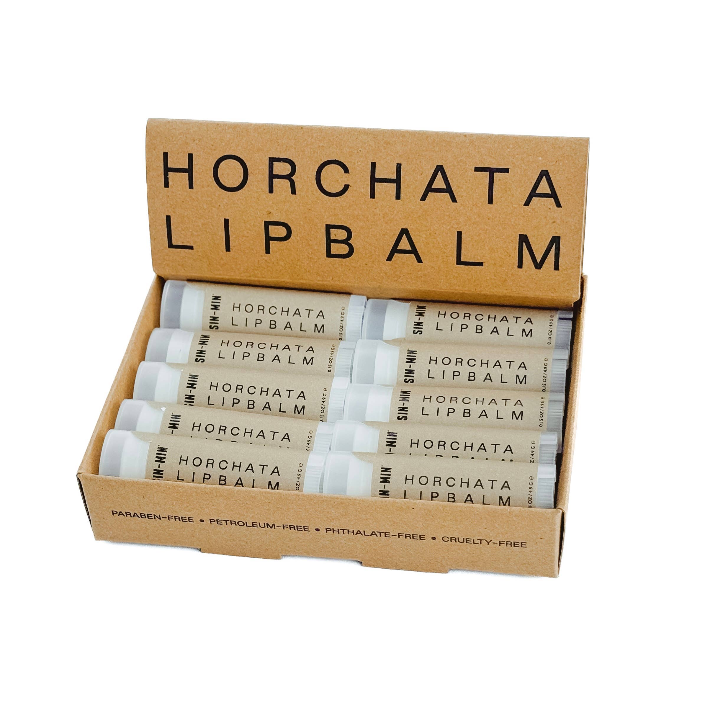 SIN-MIN Horchata Lip Balm (Sweet Cinnamon & Vanilla Lip Balm)