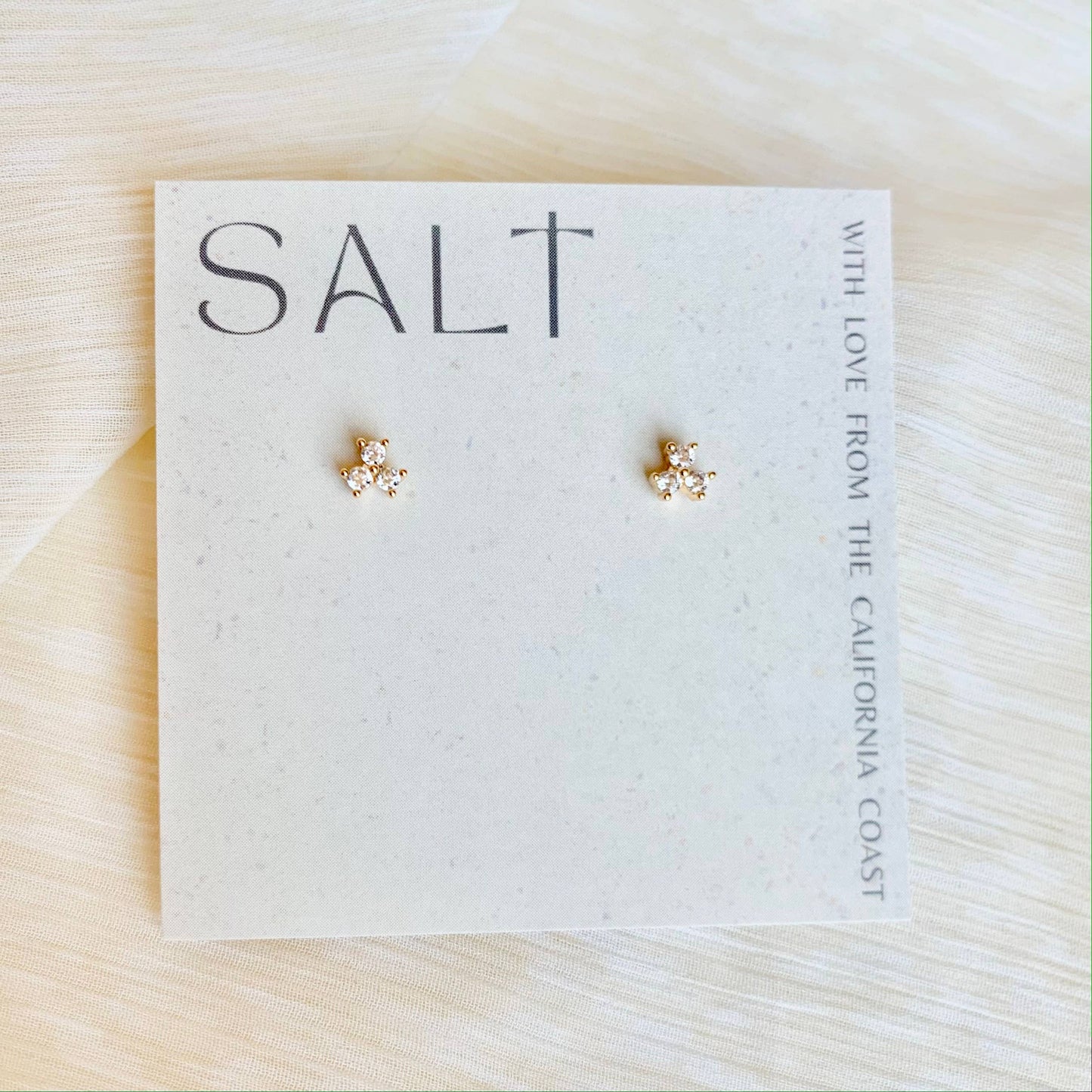 SALT by Sarah Curtis: Trinity Studs
