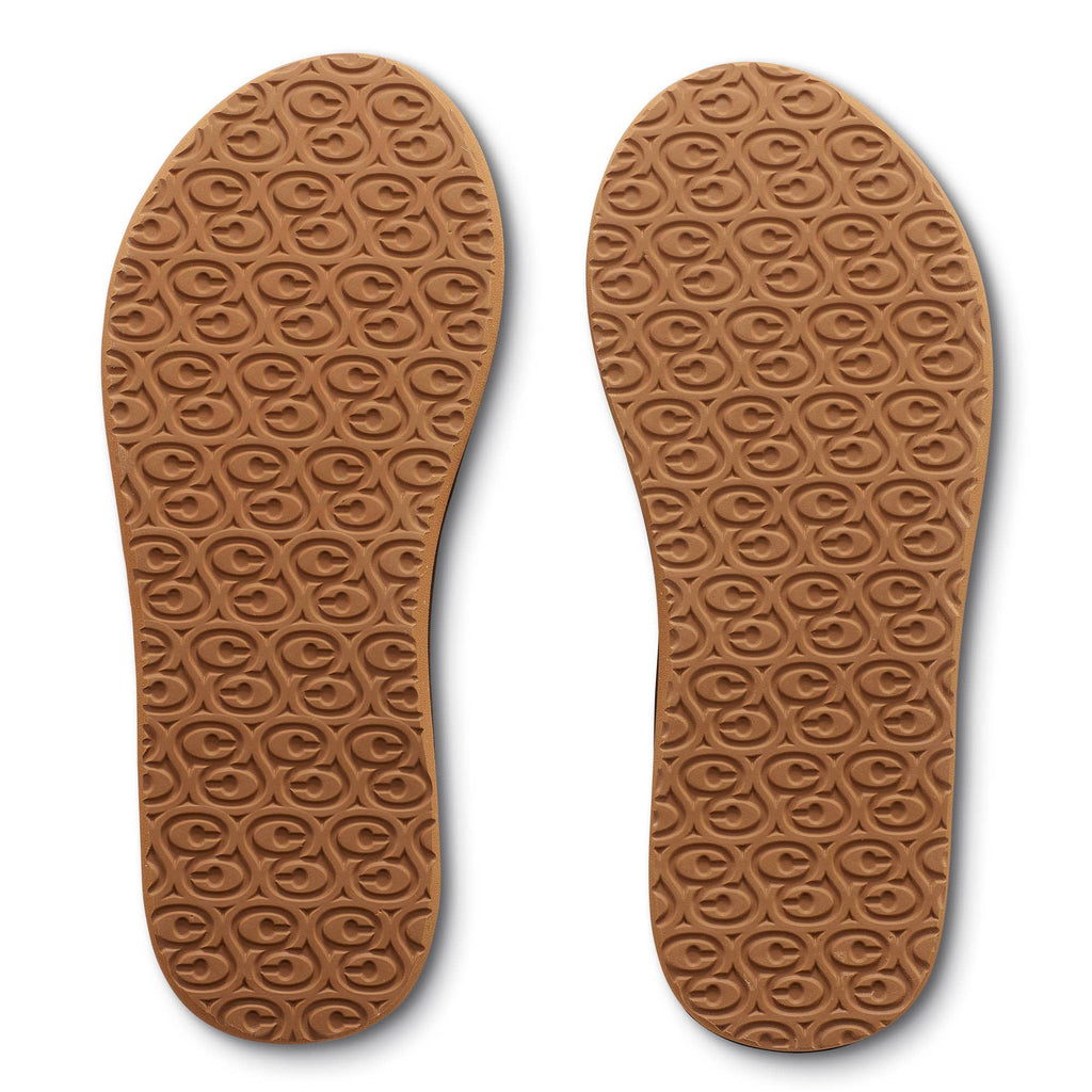Cobian: Men's Draino Chocolate Water Draining Flip Flop Sandal with Arch Support