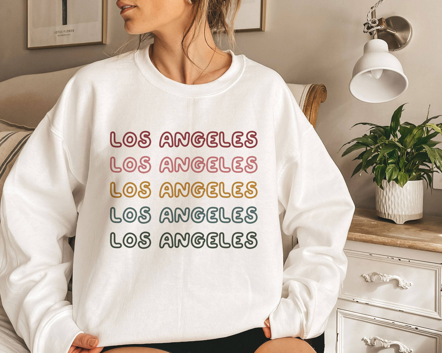 Hey Mountains: Los Angeles Retro Sweatshirt