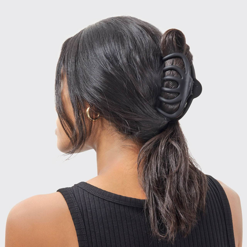 KITSCH: Recycled Plastic Octopus Claw Clips 2pc - Black & Tort