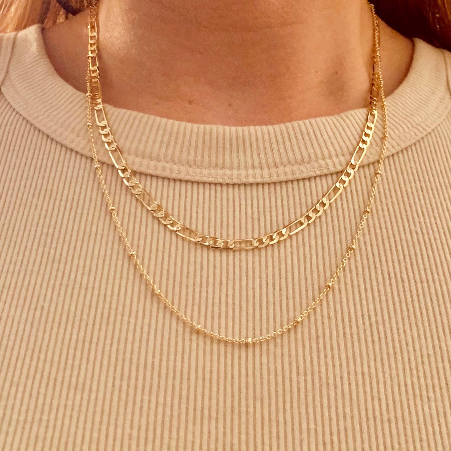 SALT by Sarah Curtis: Dainty Beaded Chain