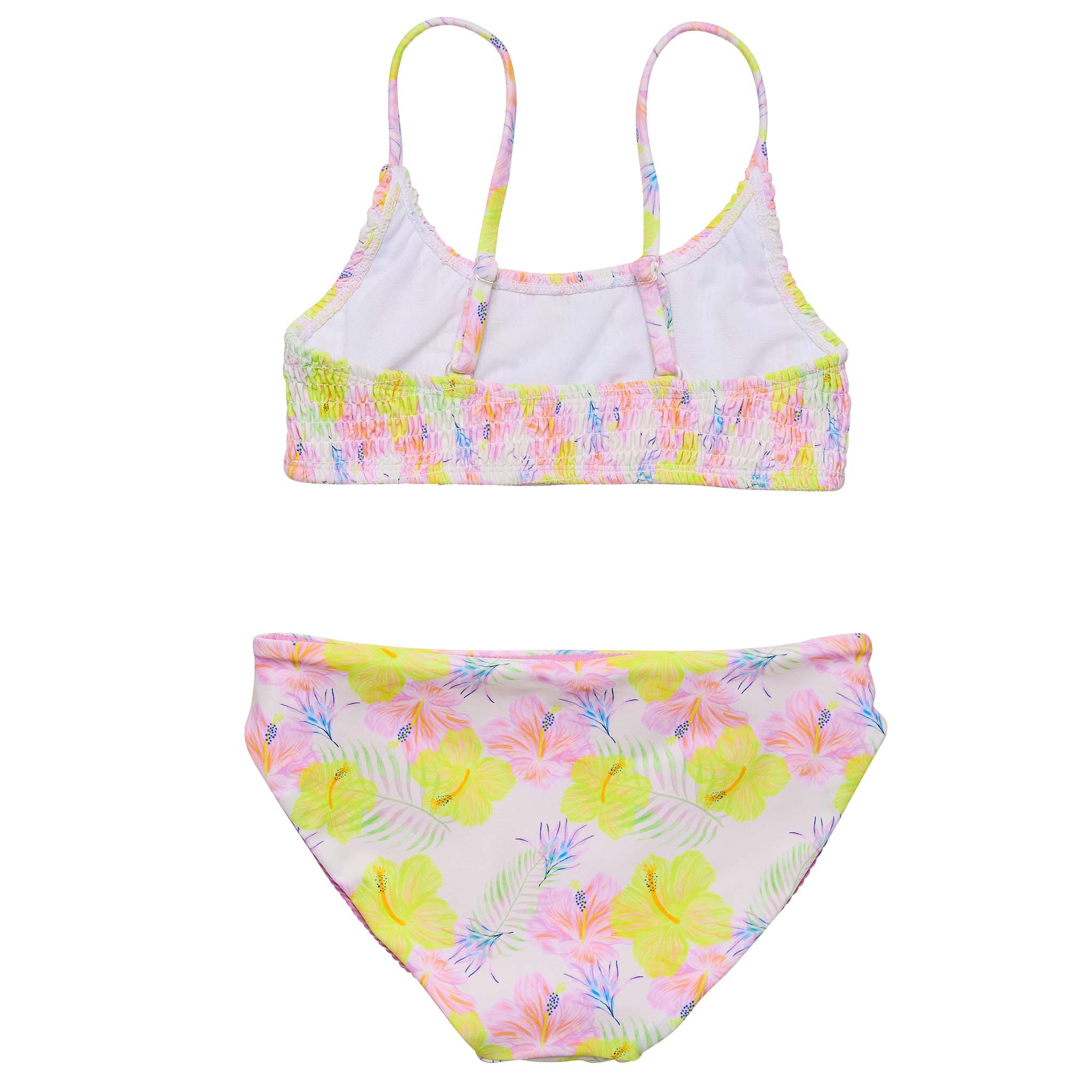Snapper Rock Swimwear Tween Crop Bikini (Aloha Vacay)