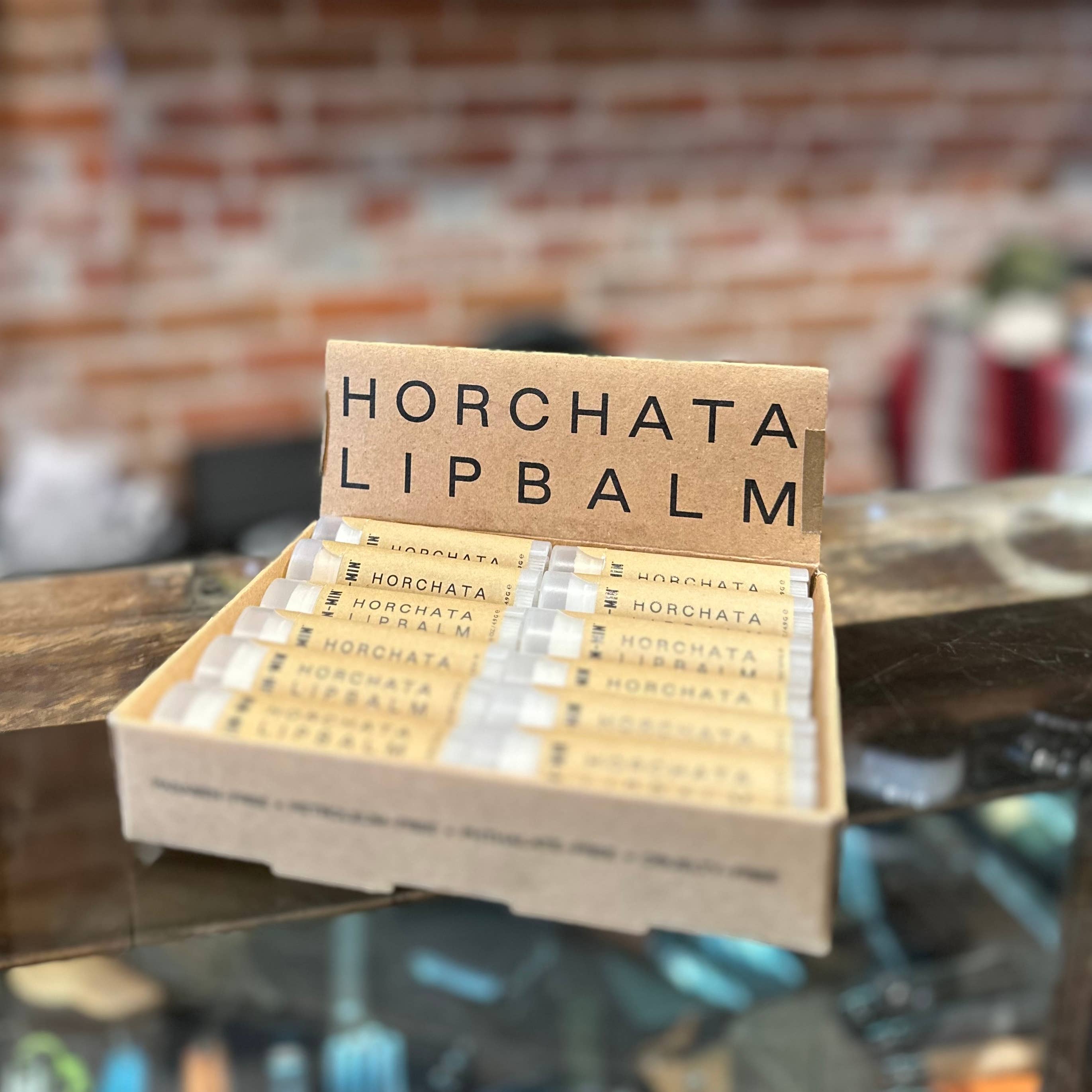 SIN-MIN Horchata Lip Balm (Sweet Cinnamon & Vanilla Lip Balm)