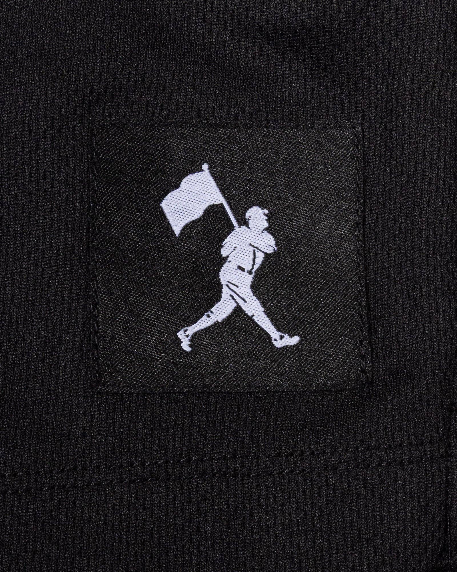 Baseballism: Diamond Air Liner Mesh Training Shorts (Black) - Youth