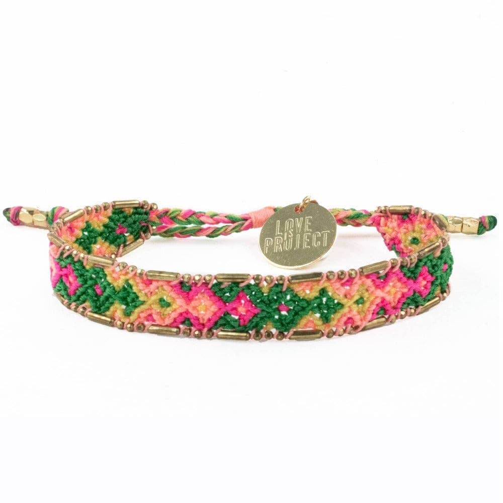 Love Is Project: Bali Friendship Bracelet - Jungle Wild