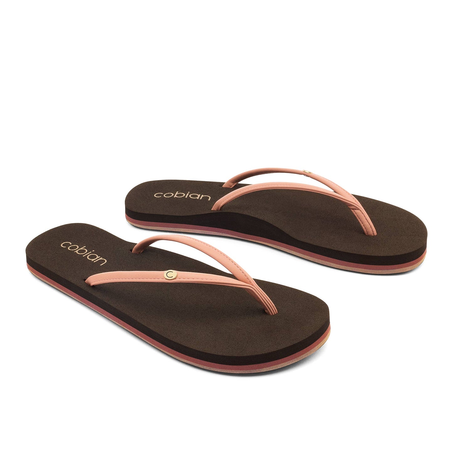 Cobian: Women's Nias Bounce Rose Casual Flip Flop Sandal with Arch Support
