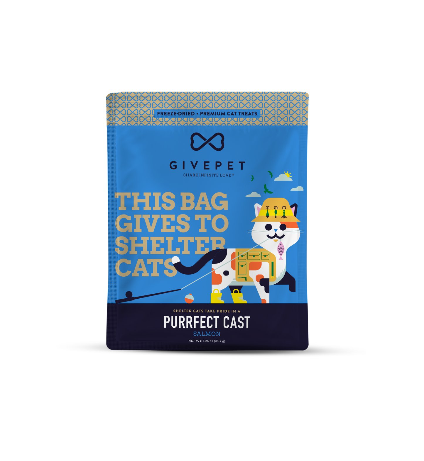 GivePet: Purrfect Cast Freeze Dried Cat Treats