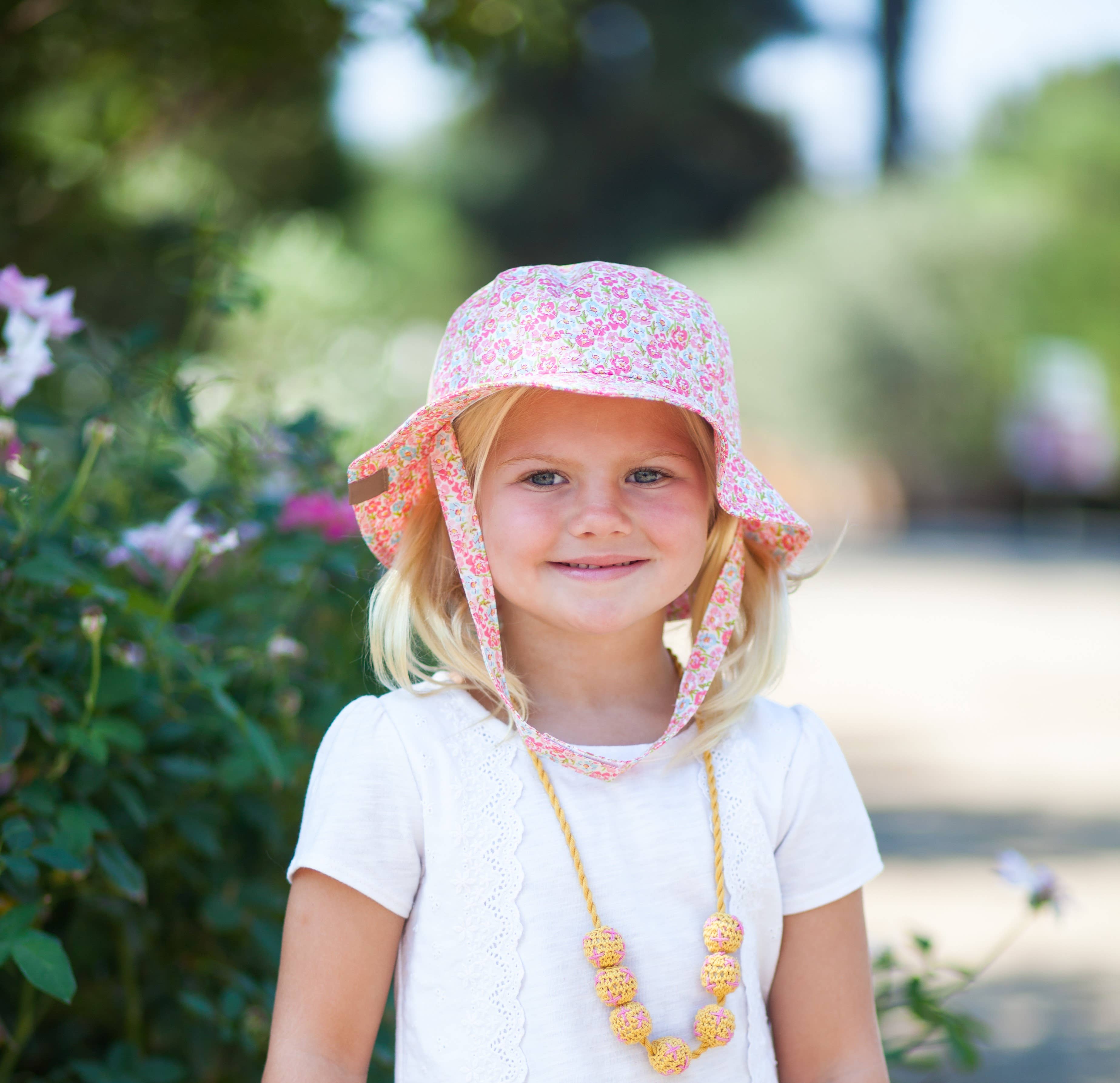 Peppercorn Kids: Blooming Meadow Bucket Sun Hat