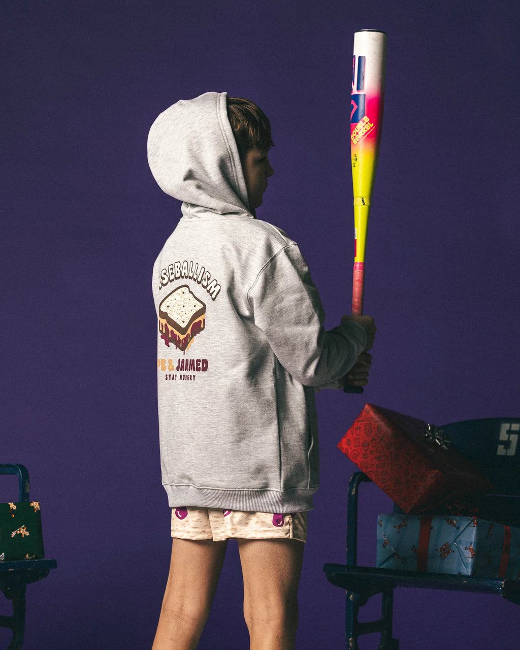Baseballism: PB & Jammed Hoodie - Youth