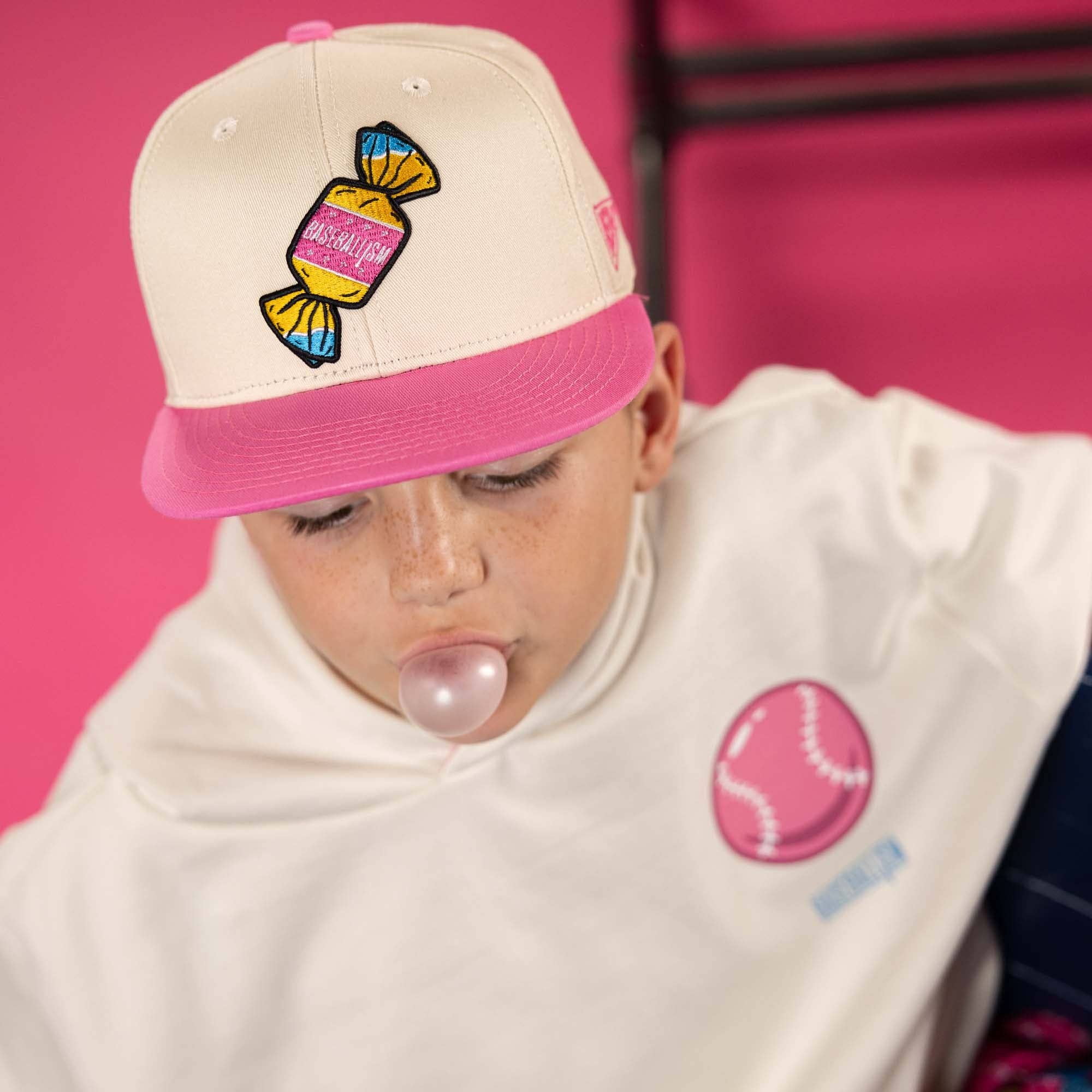 Baseballism: Doubles and Bubbles Cap - Youth