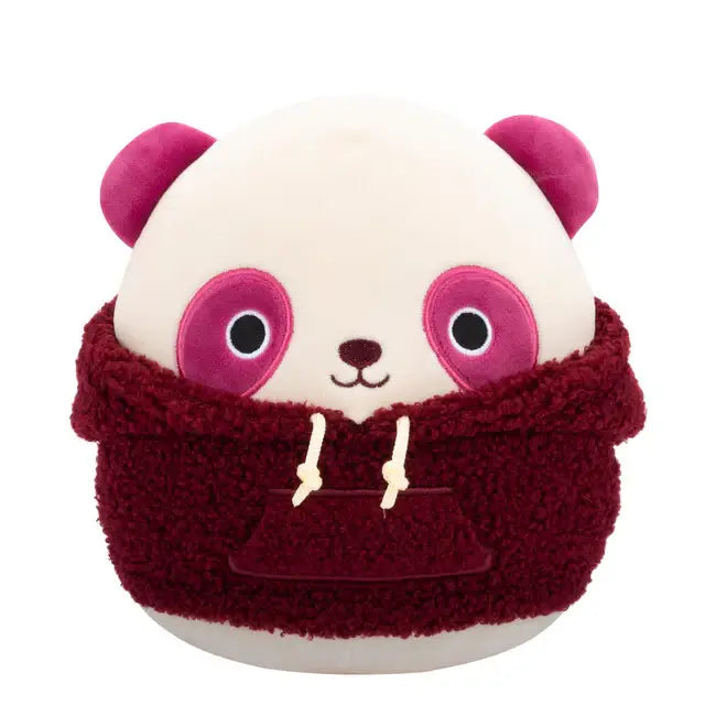 Squishmallow: Plush 12" Ponder the Panda Hoodie