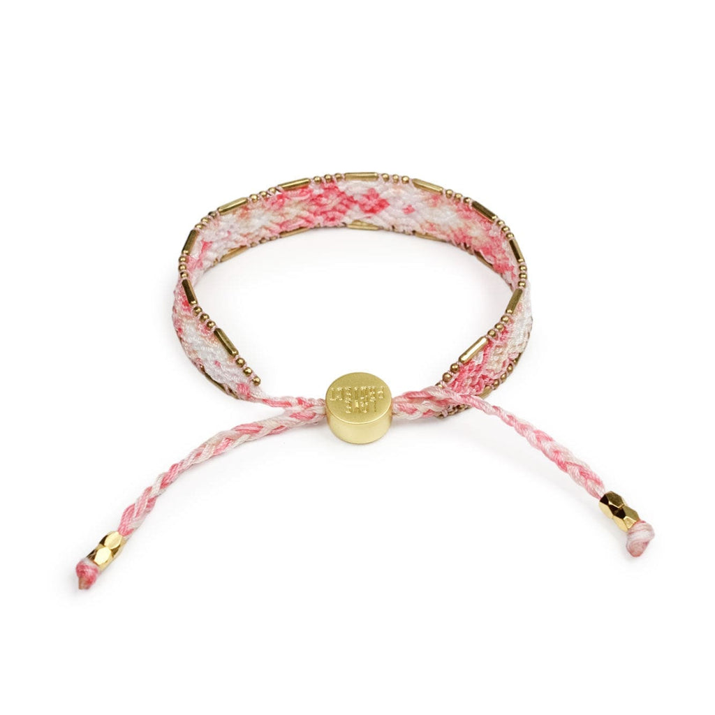 Love Is Project: Bali Friendship Bracelet - Sherbet Peach