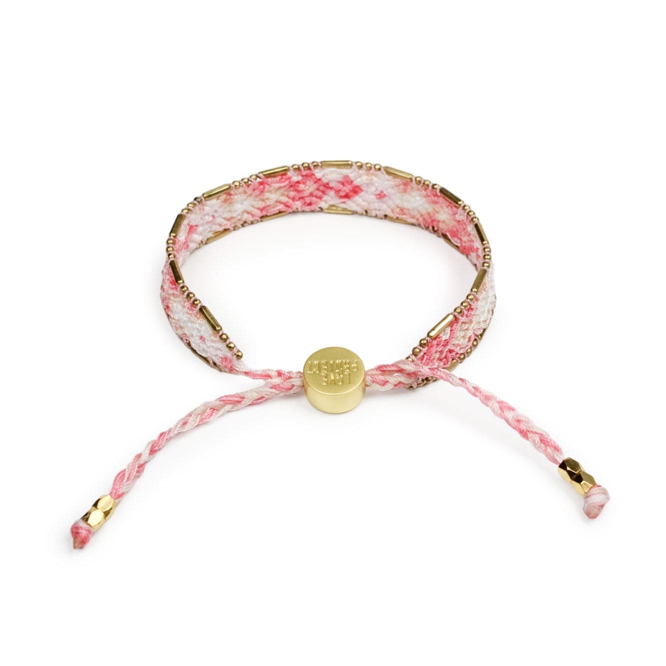 Love Is Project: Bali Friendship Bracelet - Sherbet Peach
