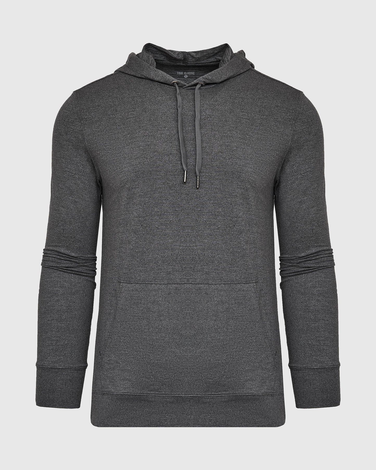 True Classic: Pullover Hoodie | Active Comfort | Charcoal Heather