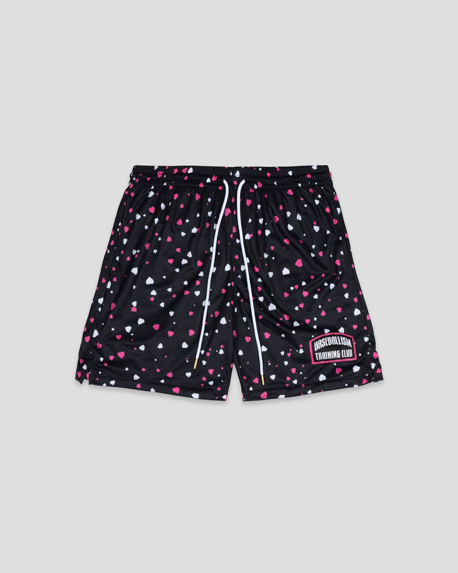 Baseballism: No Off SZN Diamond Air Mesh Shorts - Youth
