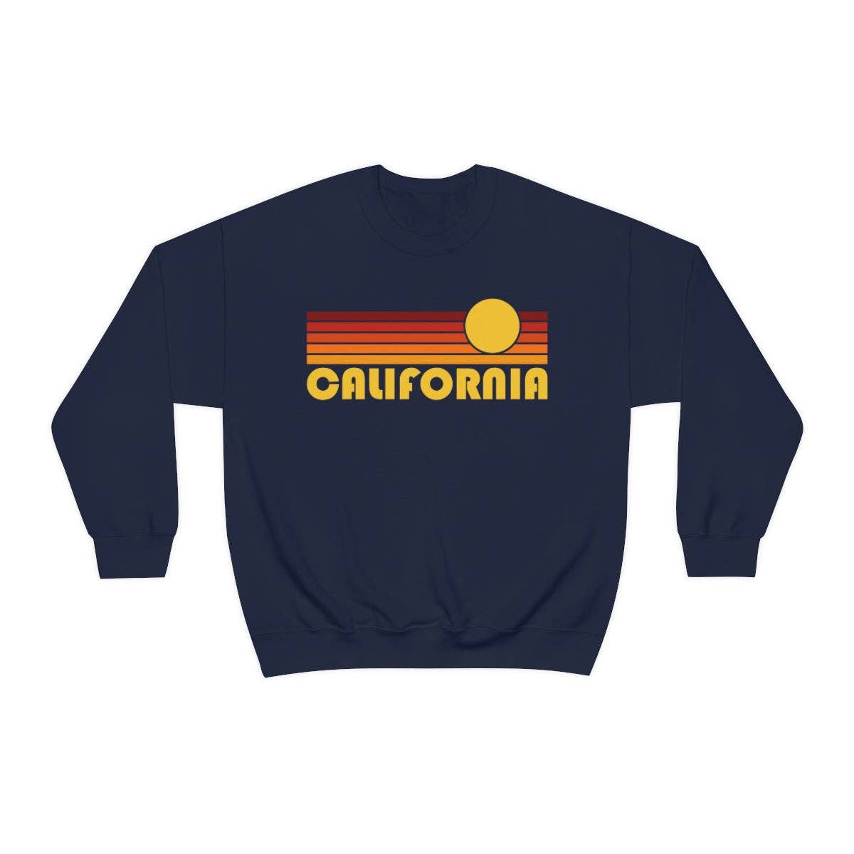 Hello Mountains: California Retro Sweatshirt