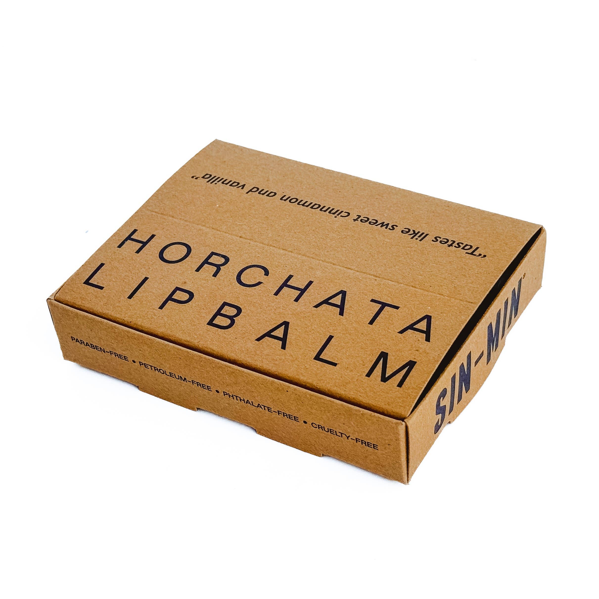 SIN-MIN Horchata Lip Balm (Sweet Cinnamon & Vanilla Lip Balm)