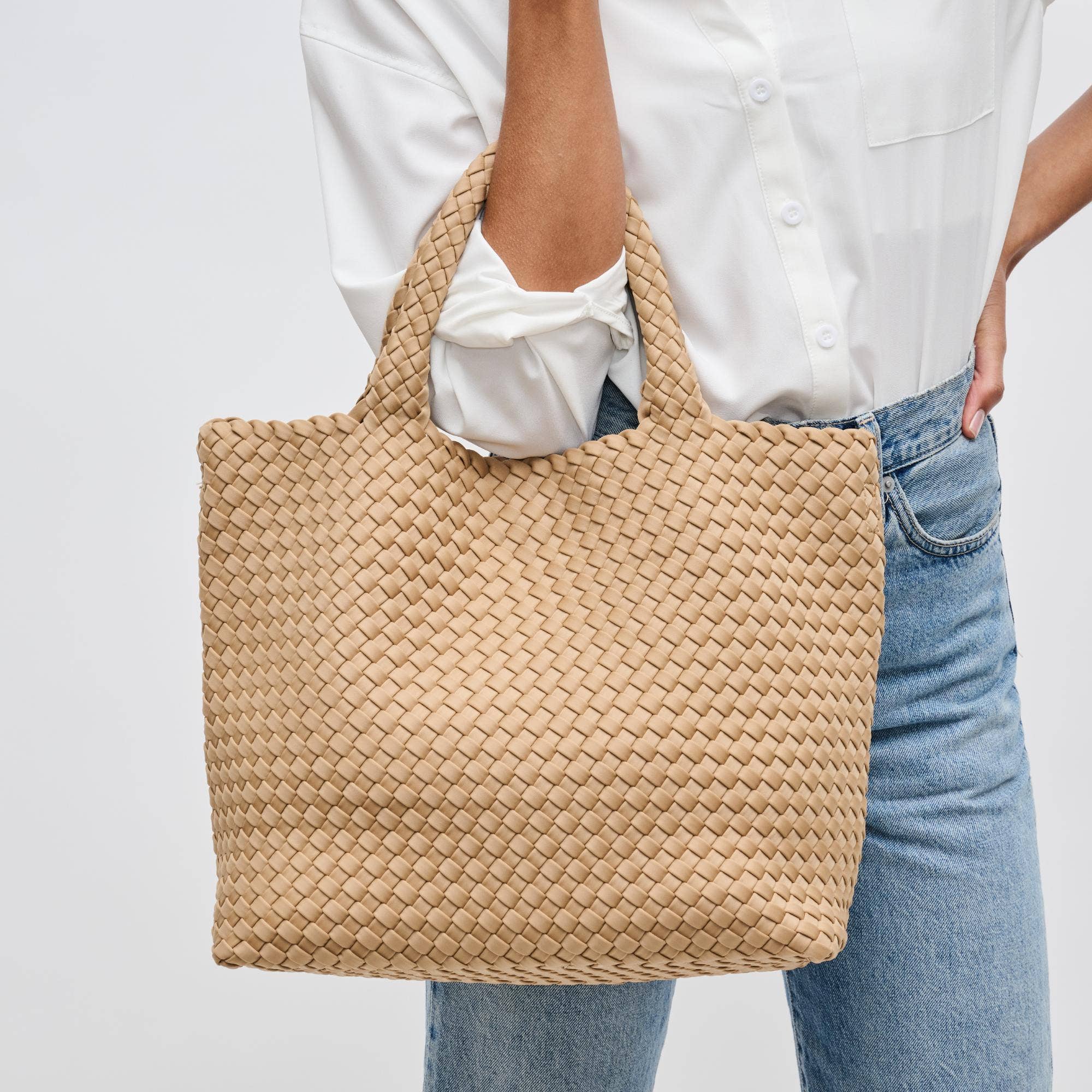 Sol & Selene: Sky's The Limit - Medium Woven Neoprene Tote