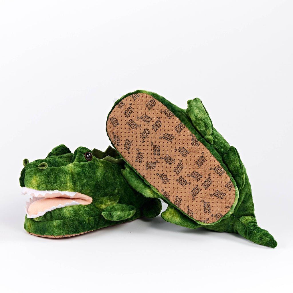 Oooh Yeah: Kid's Swampy the Alligator Non-Slip Slippers