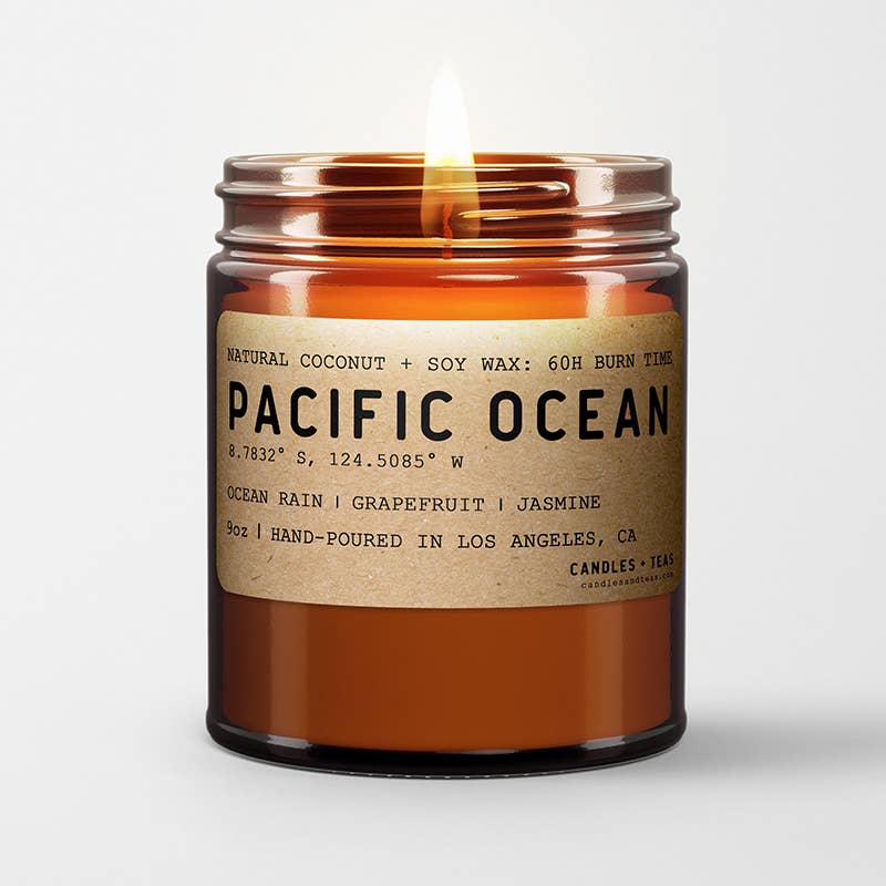 Candlefy: Pacific Ocean Candle (Grapefruit and Jasmine)