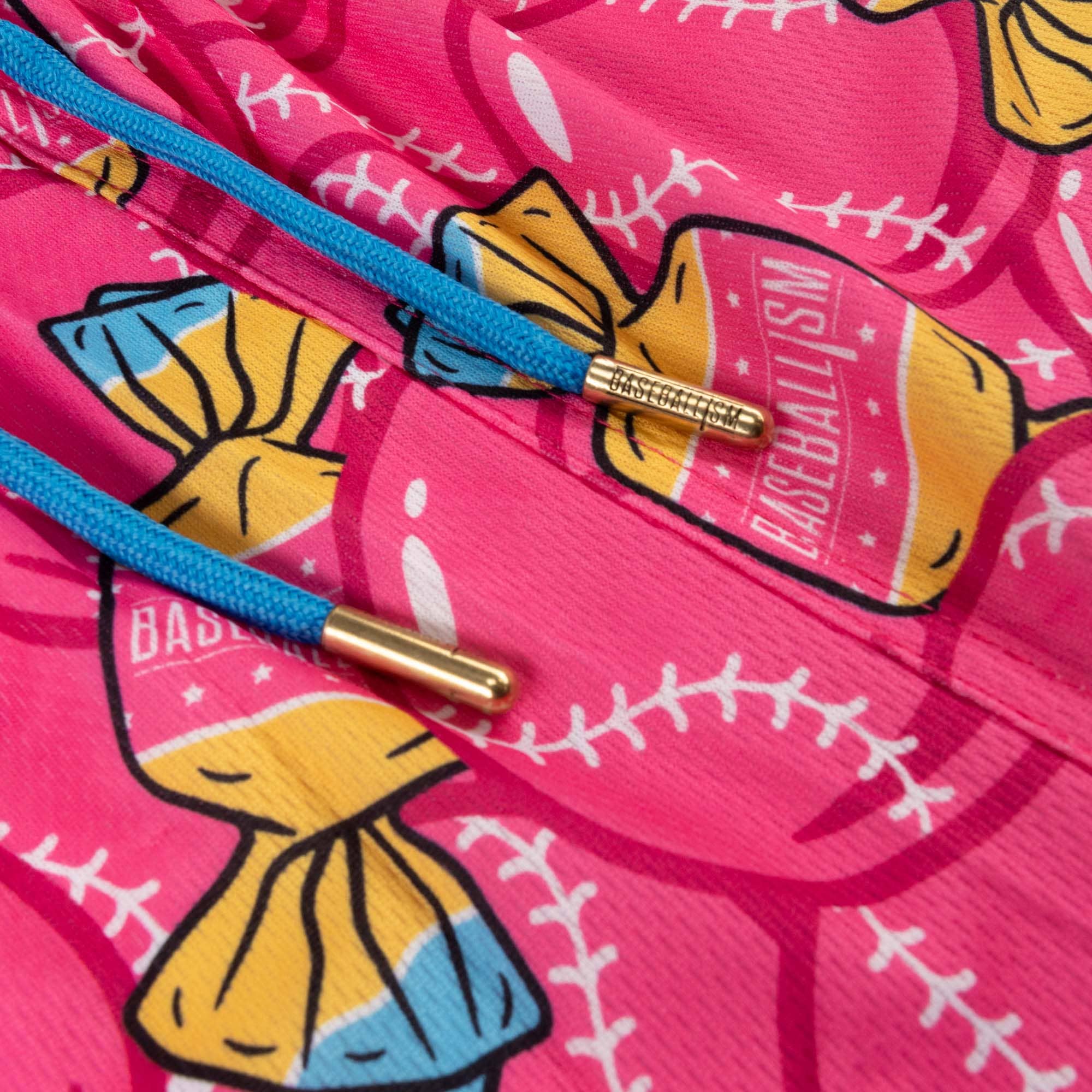 Baseballism: Doubles and Bubbles Diamond Air Mesh Shorts - Youth