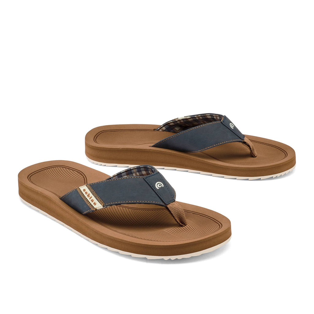 Cobian: Men's ARV 2 Trek Outdoor Flip Flop Sandal with Rugged Traction - Navy