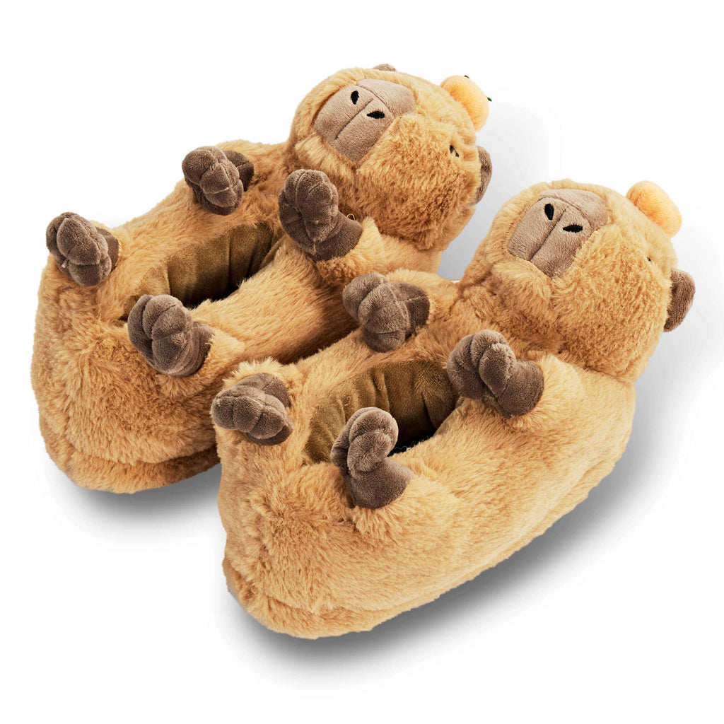 Oooh Yeah: Adult Mabel the Capybara Non-Slip Slippers