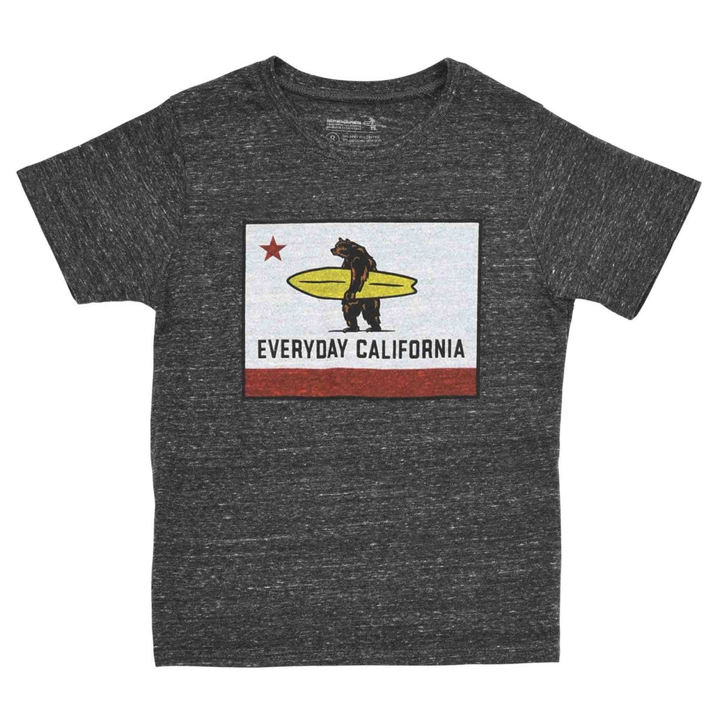 Everyday California: El Joven Tee - Kid's California Surfing Bear Tee