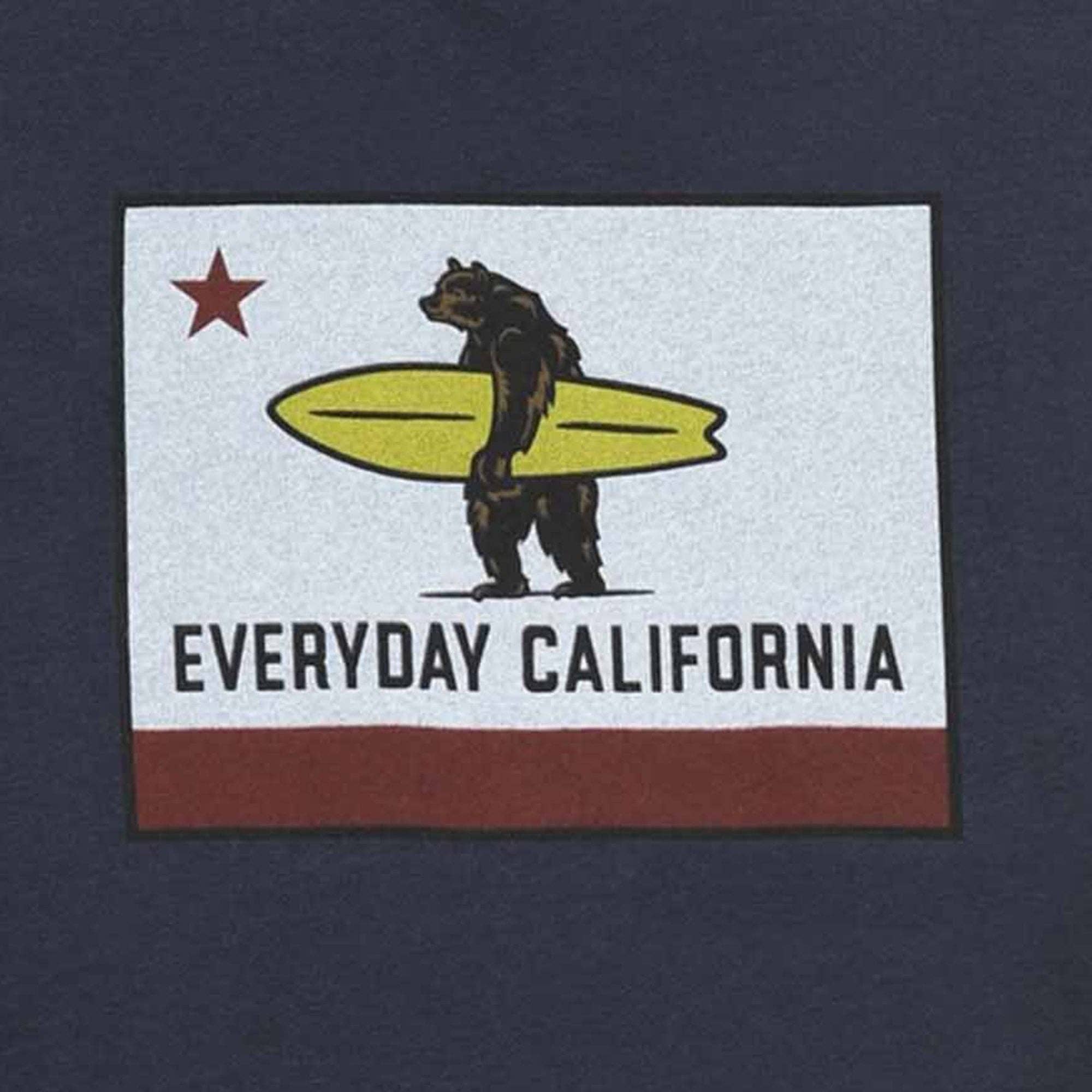 Everyday California: El Joven Tee - Kid's California Surfing Bear Tee