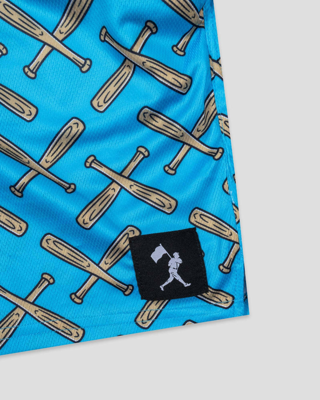 Baseballism: Heavy Hitters Diamond Air Mesh Shorts - Youth