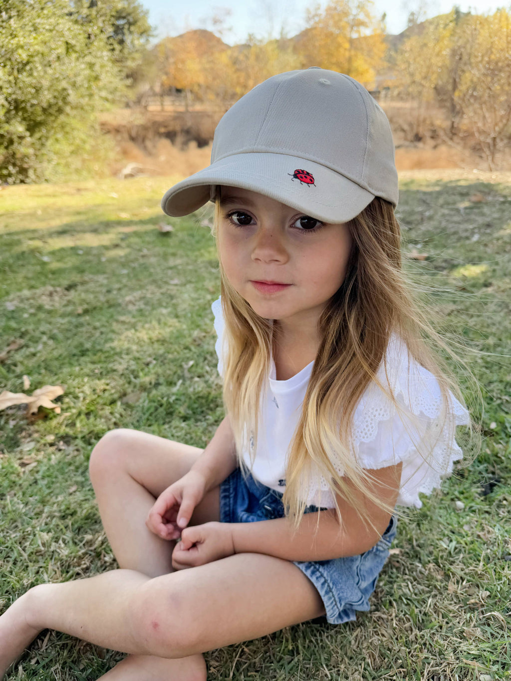 Peppercorn Kids: Kids Baseball Hat - Ladybug