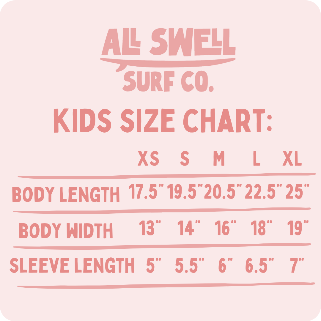 All Swell Surf: Let's Go Surfing Youth Tee
