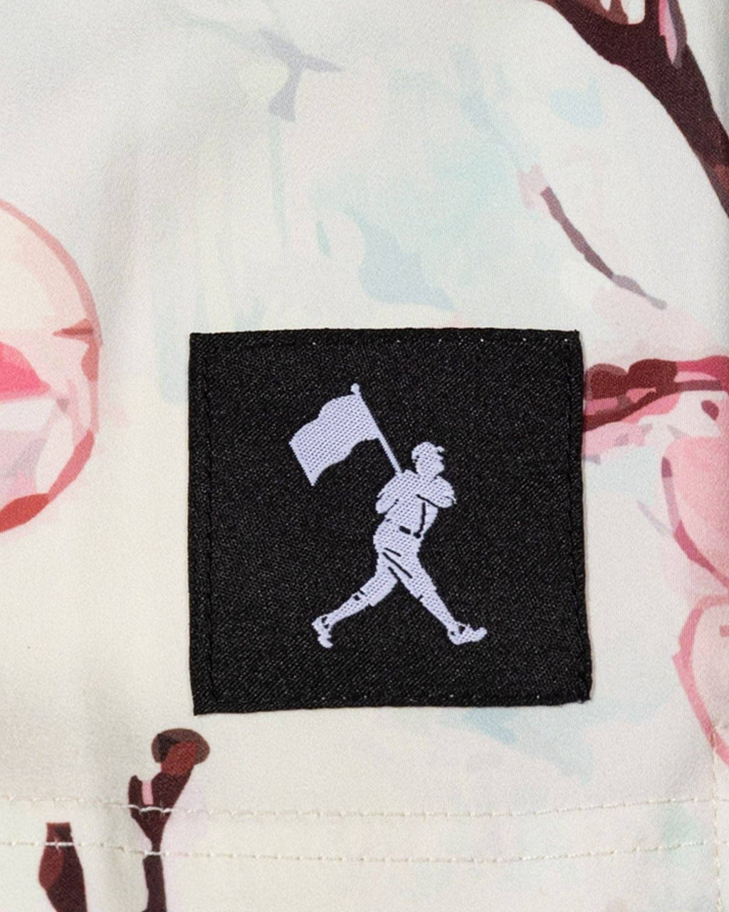 Baseballism: Cherry Blossom Baseball Diamond Lux Satin Shorts - Youth