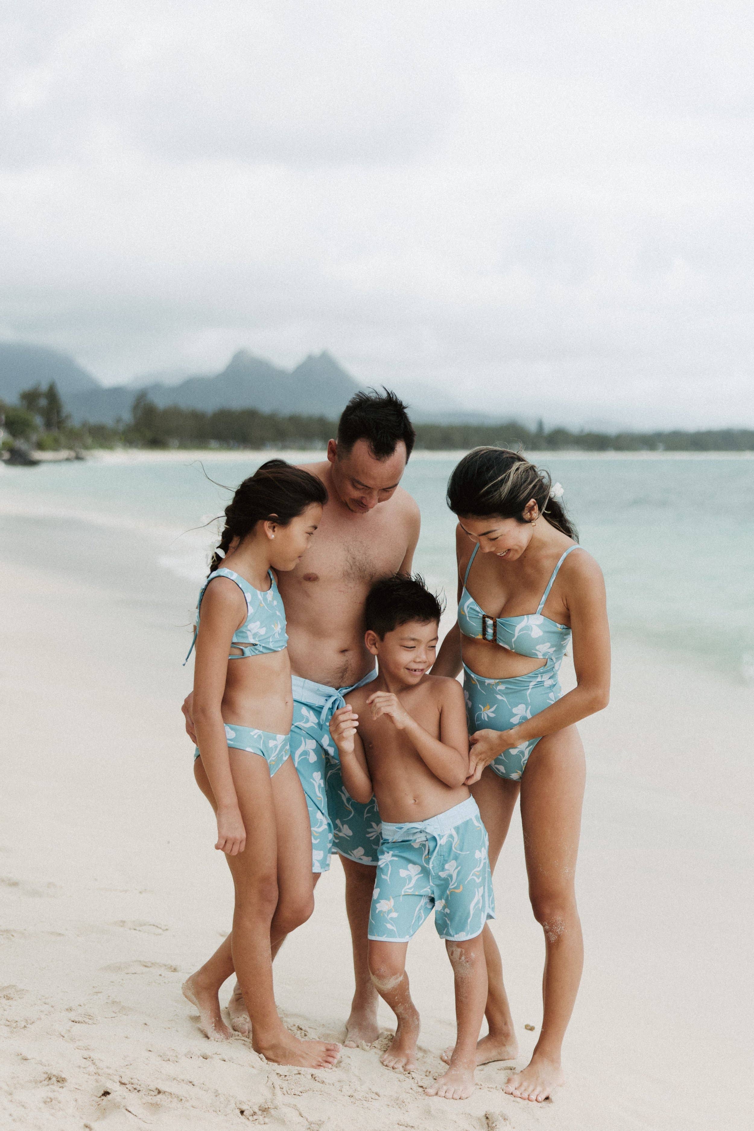 REIGN + Skye Little Boy's Boardshorts (Gingerly)