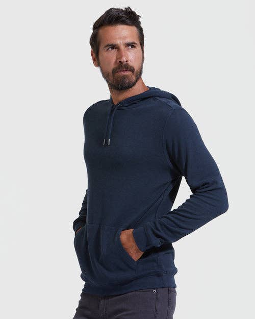 True Classic: Hoodie | Waffle | Navy