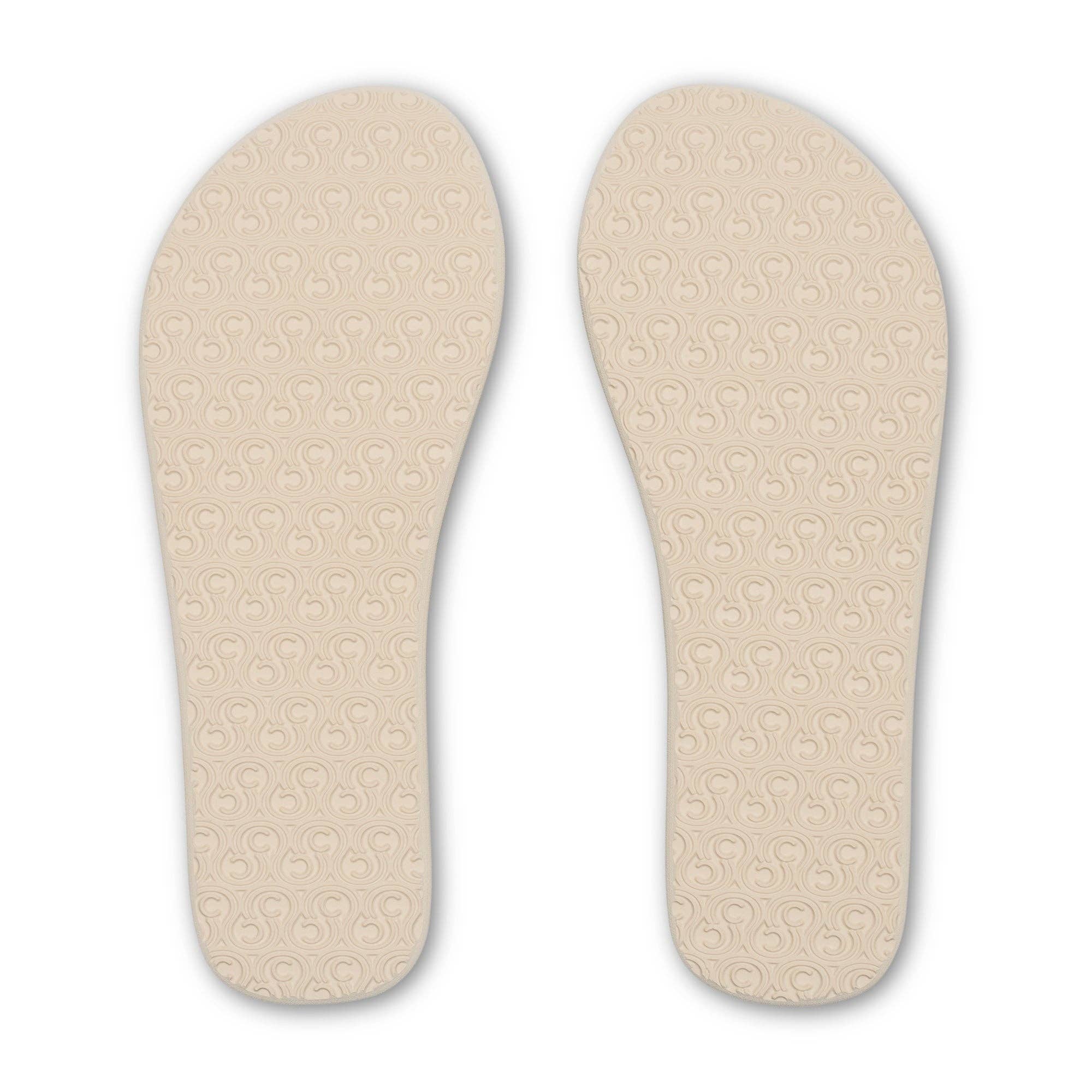 Cobian: Women's Nias Bounce Casual Flip Flop - Cream