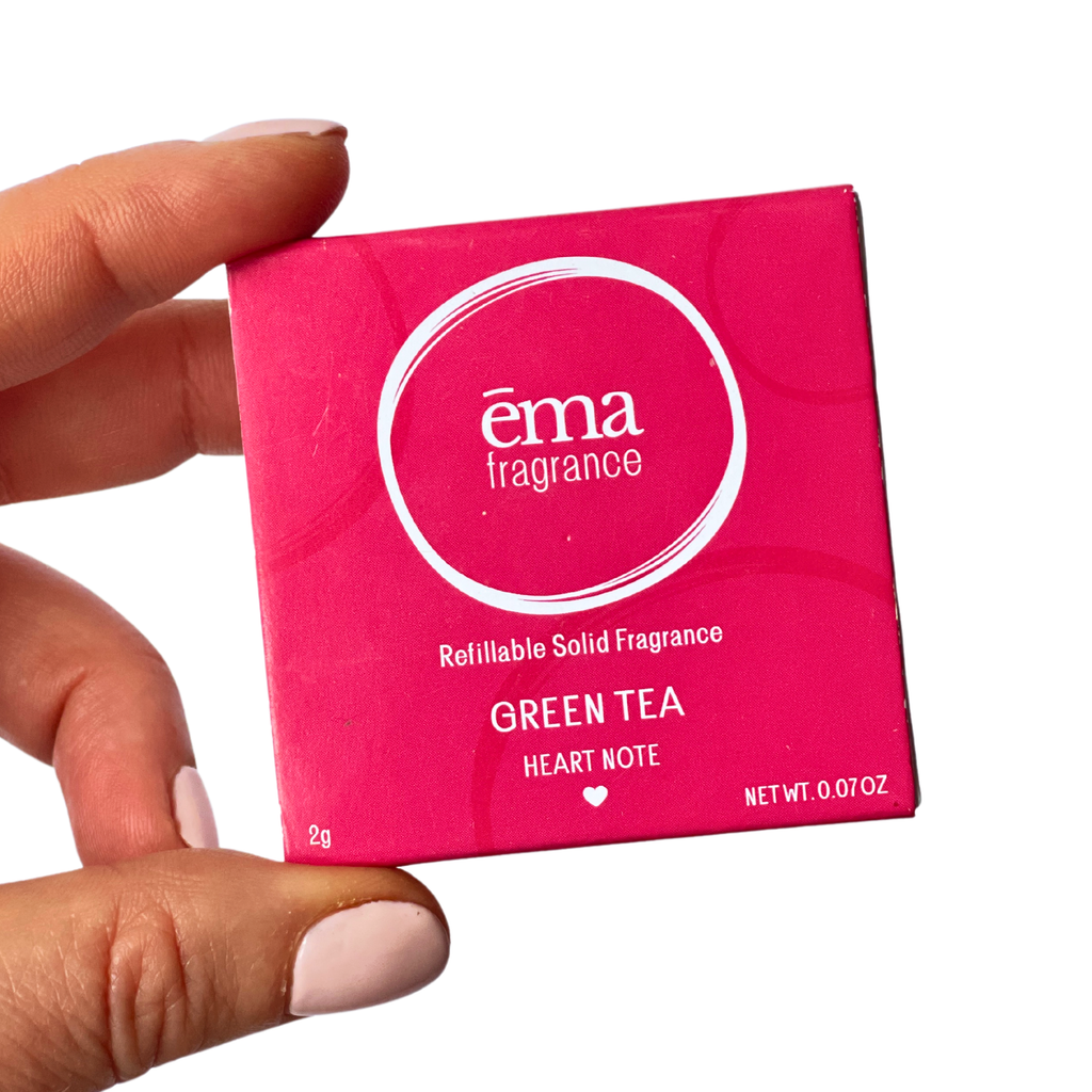 ēma fragrance Solid Perfume Pod – Green Tea