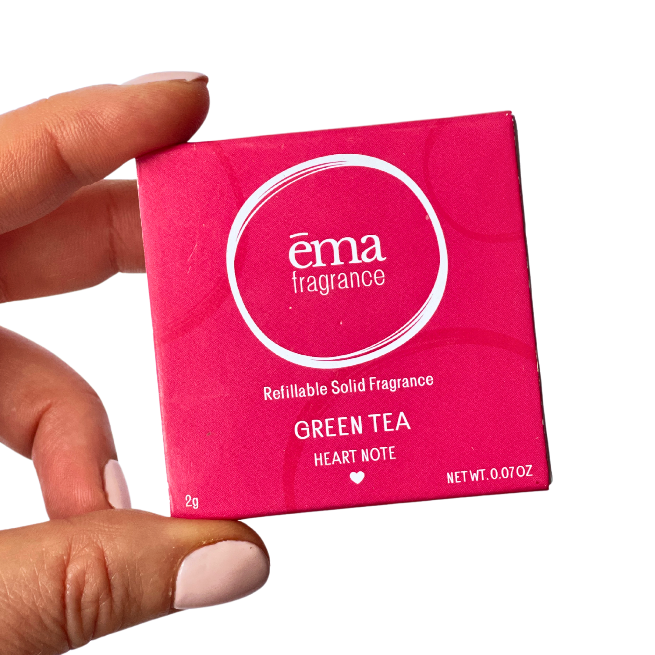 ēma fragrance Solid Perfume Pod – Green Tea