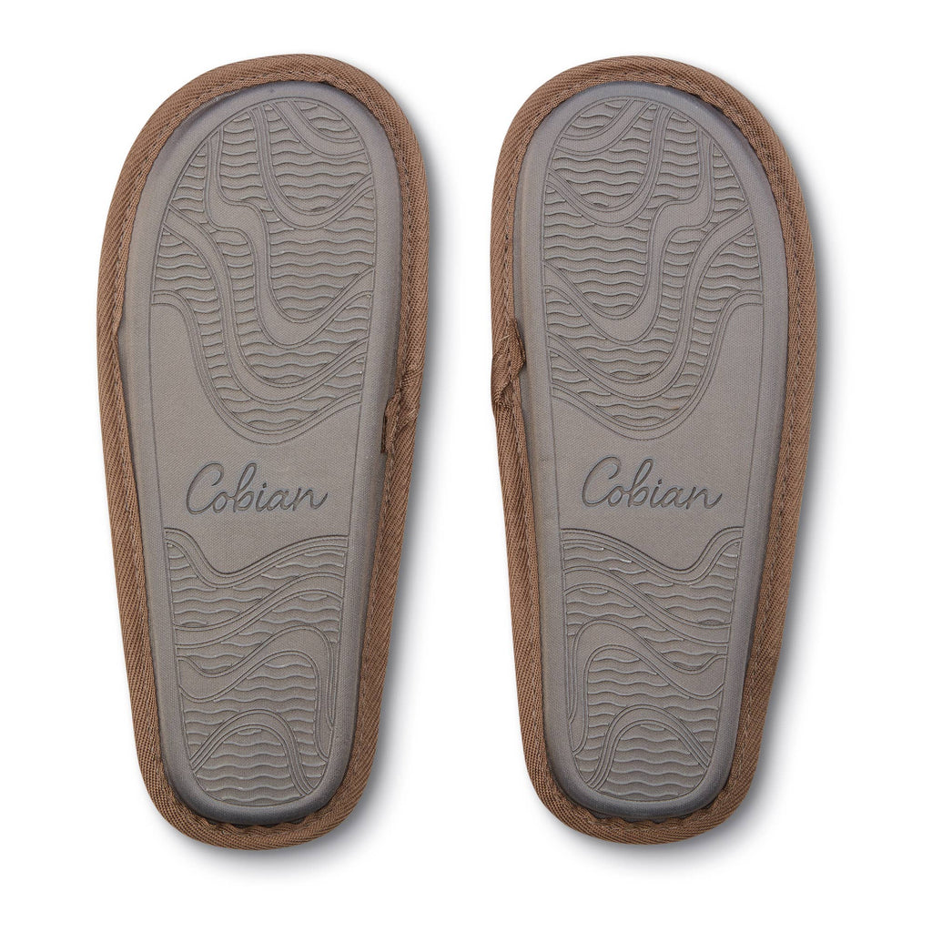 Cobian: Women's Colima Mule - Tan Warm and Fuzzy Slipper