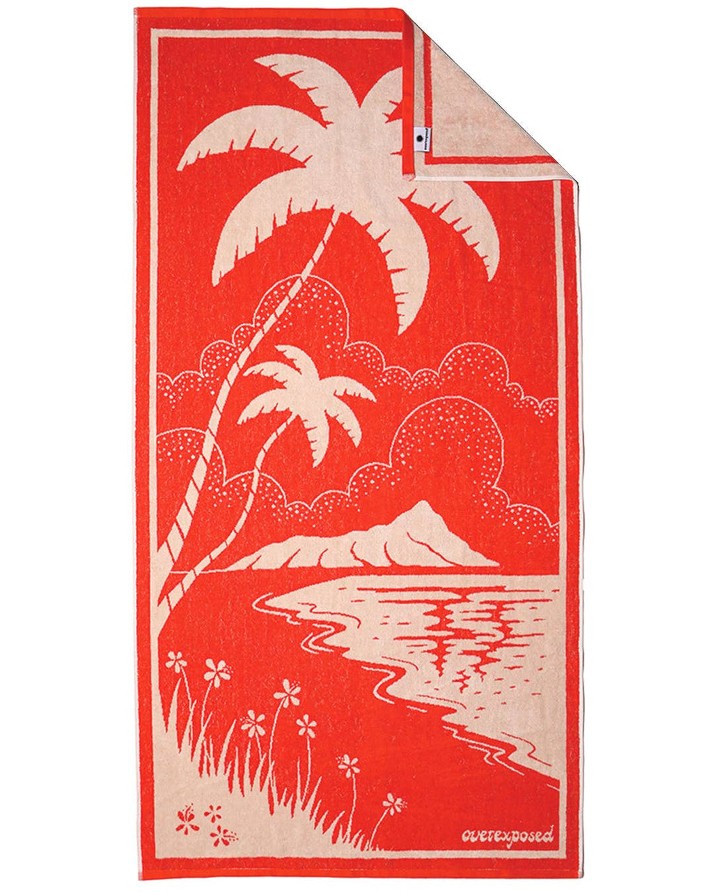 Overexposed: Hanalei Palm Towel