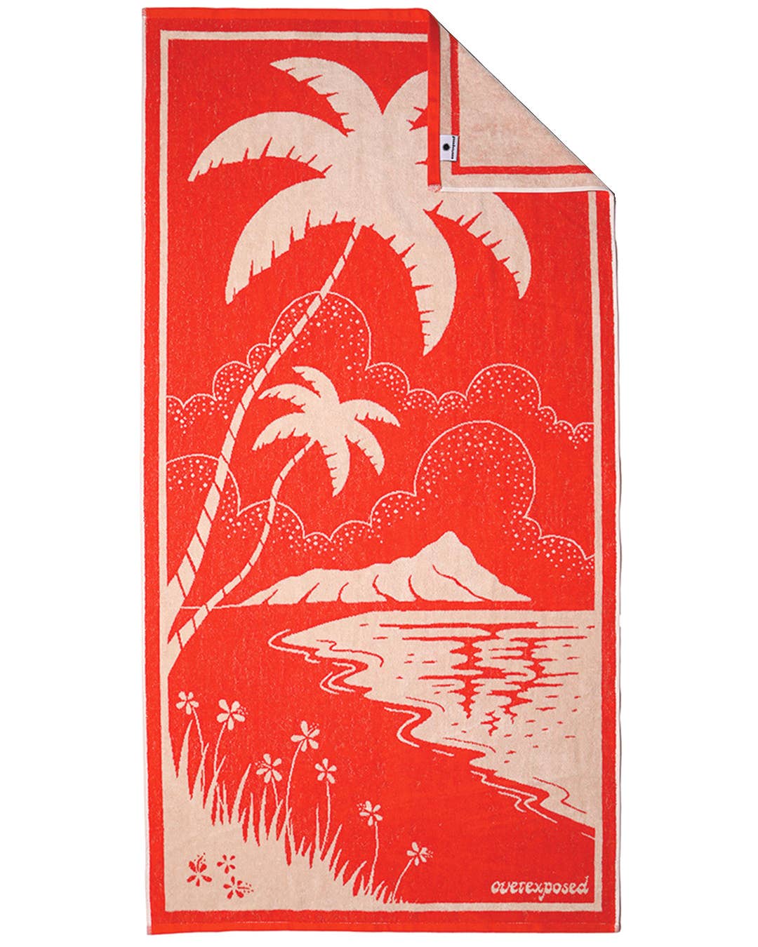 Overexposed: Hanalei Palm Towel