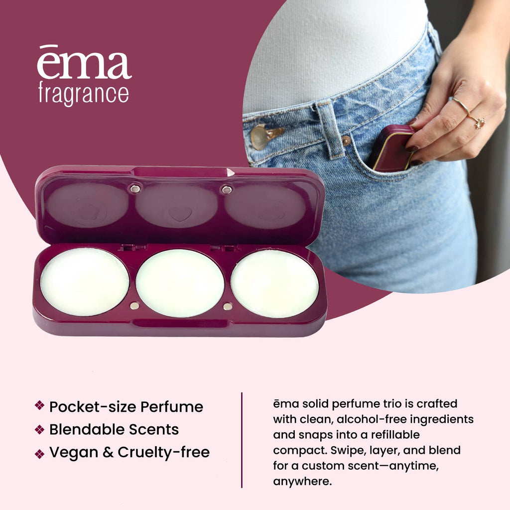 ēma fragrance Solid Perfume Pod – Mandarin