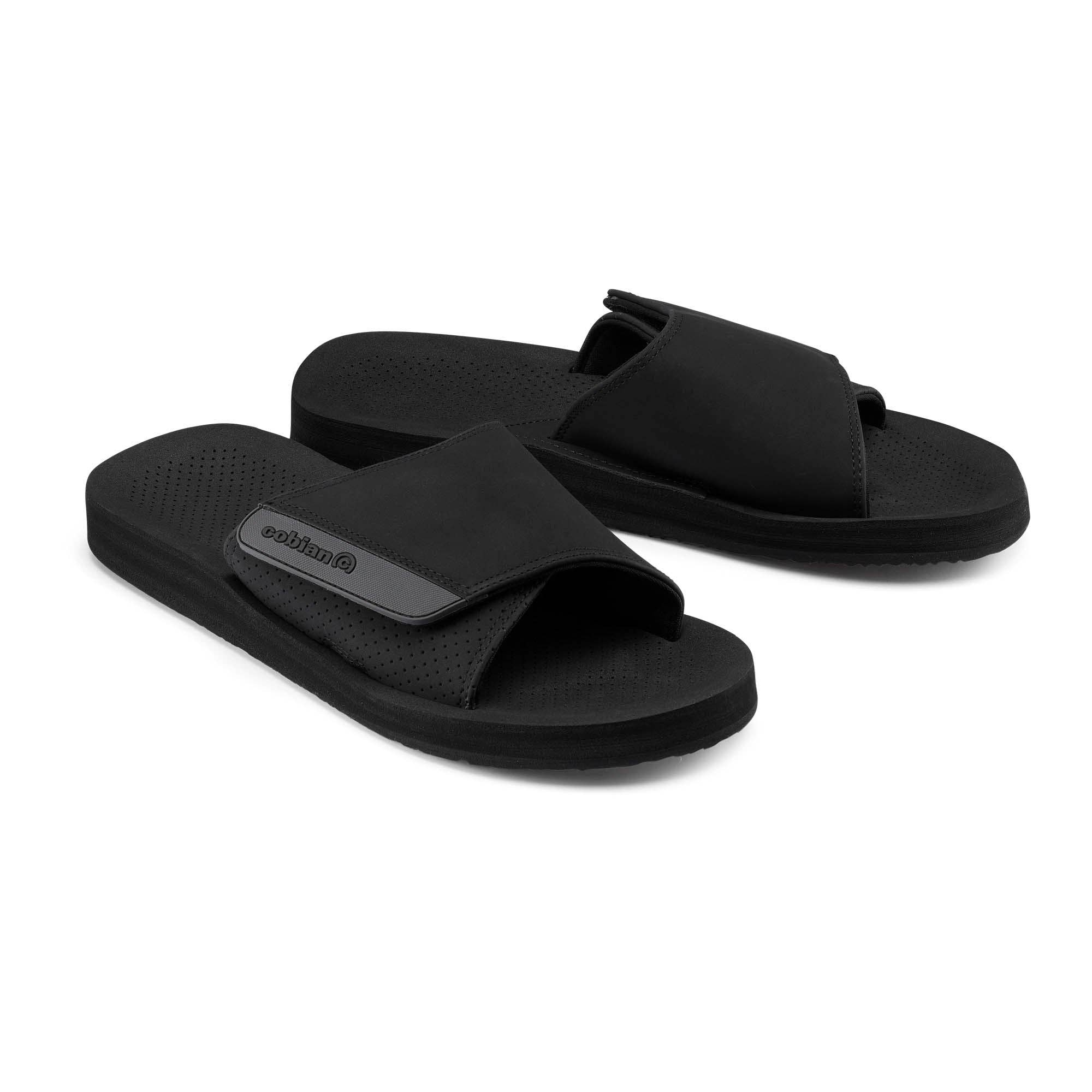 Cobian: Men's ARV 2 Slide - Black Sandal with Arch Support