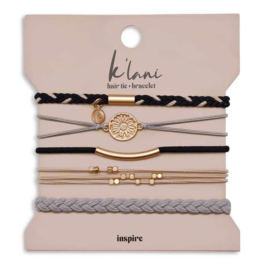 K'Lani: Inspire Hair Tie Bracelets