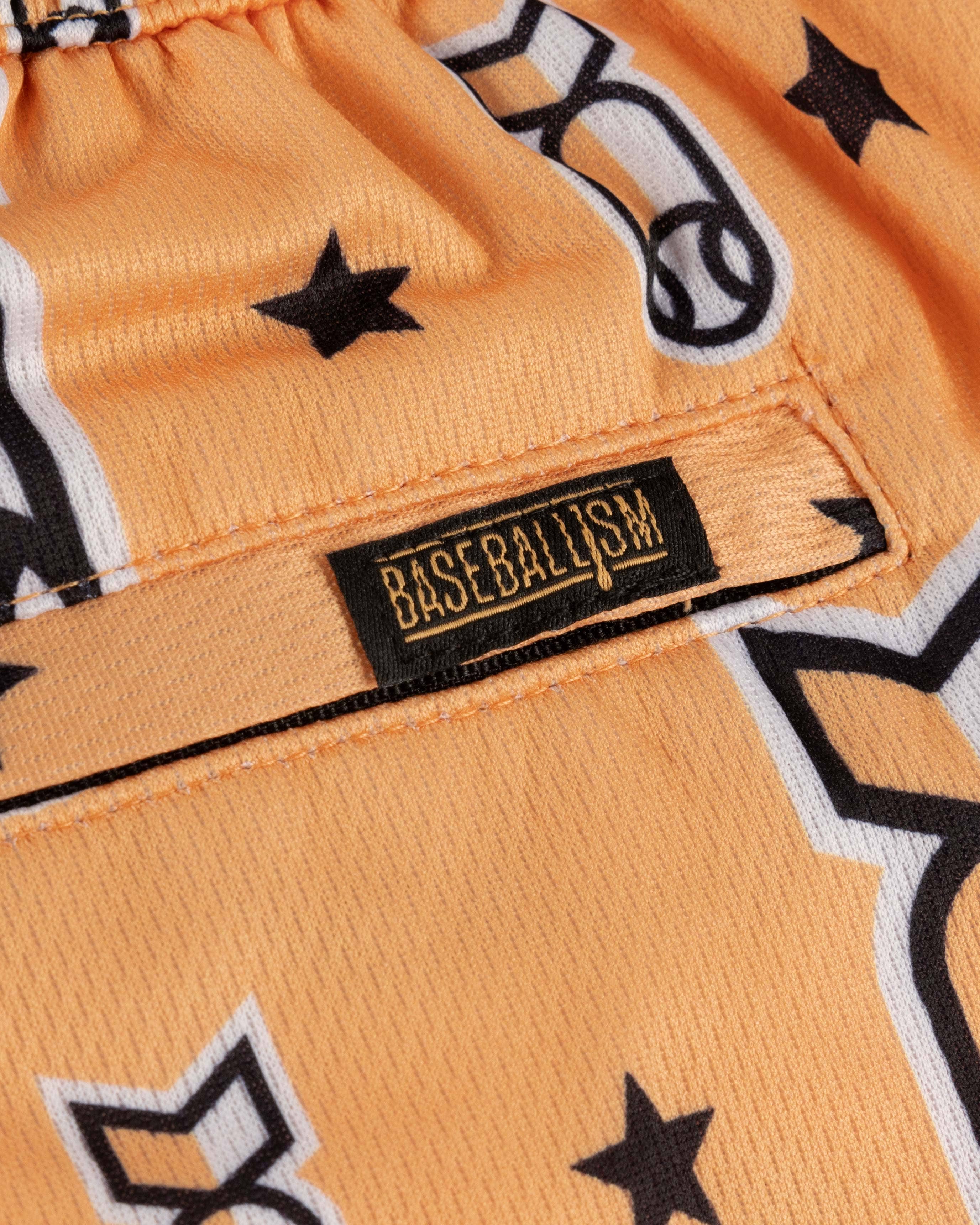 Baseballism: Stay Humble Drop Bombs Diamond Air Mesh Shorts - Youth