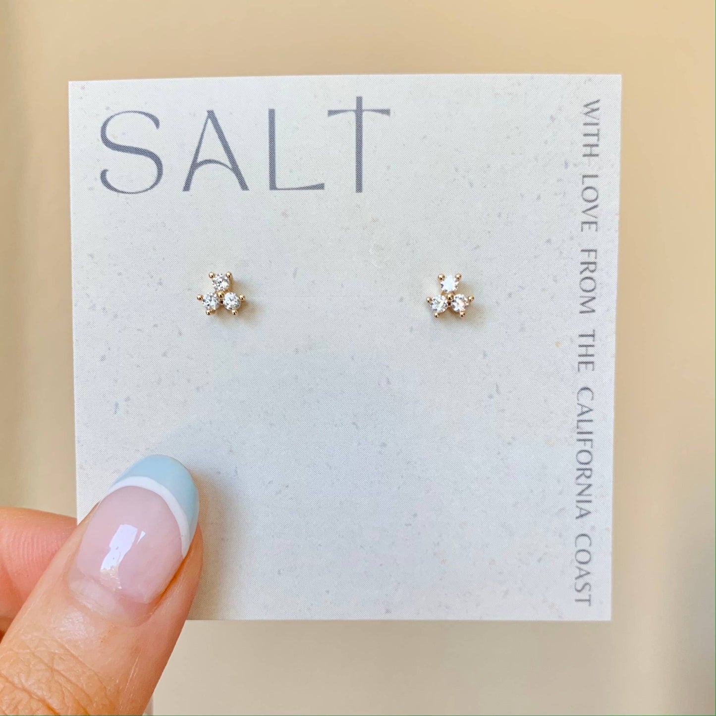 SALT by Sarah Curtis: Trinity Studs